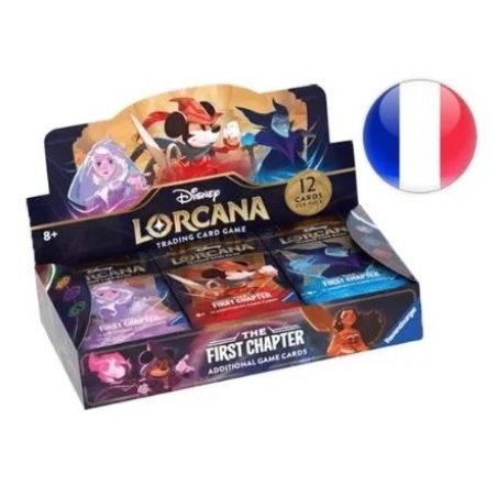 DISNEY - Lorcana - Trading Cards Boite de 24 Boosters Vague 1 - FR