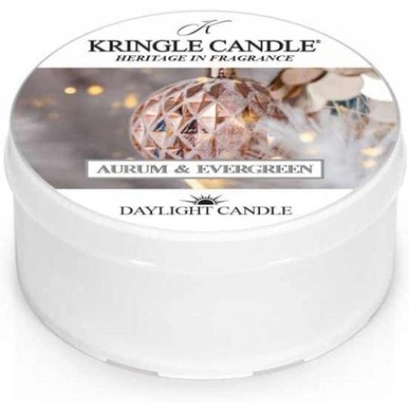 Shumee Kringle Candle - Aurum & Evergreen - Daylight Candle 42oz