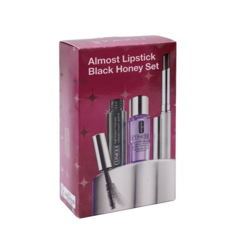 Clinique Almost Lipstick Black Honey Set