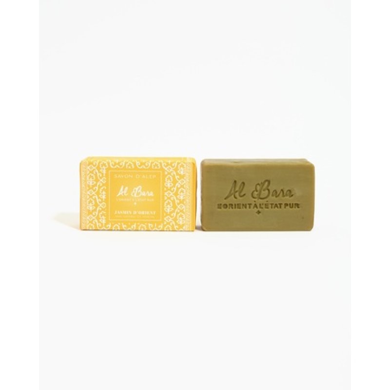 Al Bara Syrian Aleppo Soap With Eastern Jasmine Blossom Scent