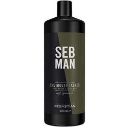 Sebastian Sebman The Multitasker Gel Douche 3 en 1 Barbe, Cheveux et Corps 1000 ml