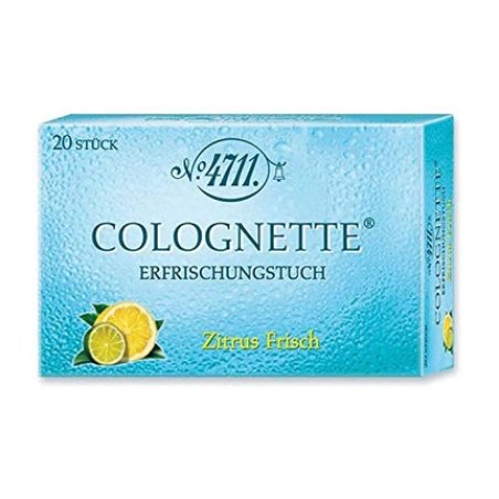 4711 Refreshing Colognette Citrus Fresh Wipes 20 Pieces