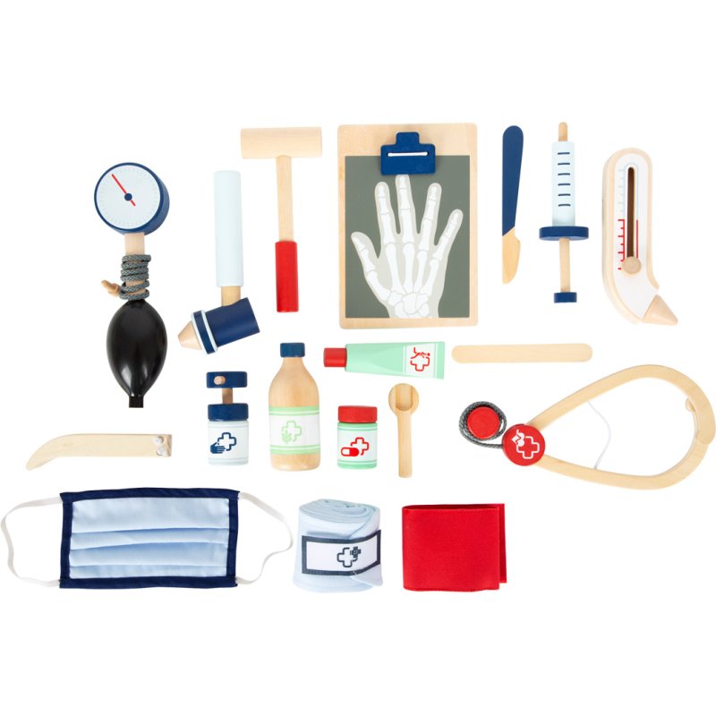 Small Foot Wooden Doctor's Bag with Extensive Accessories for Children 3 - Item 11916