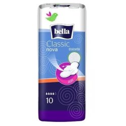 Bella Nova Ultracomfort Sanitary Pads With Wings 10 Pack