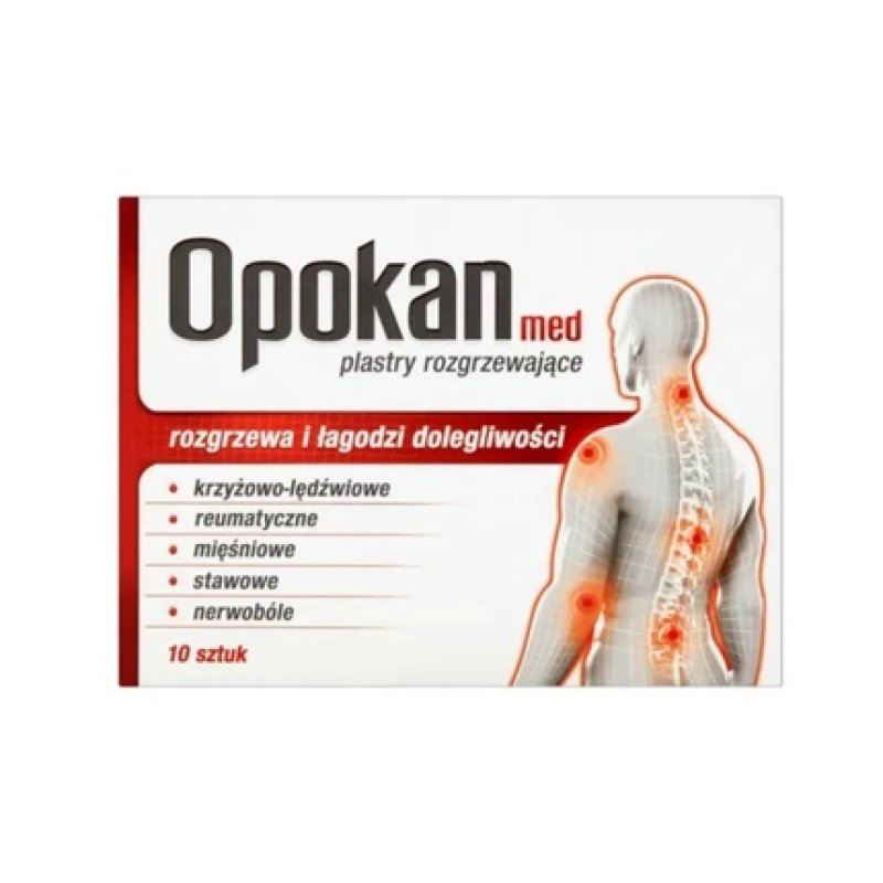 Opokan Med Heating Plasters 10 Pieces