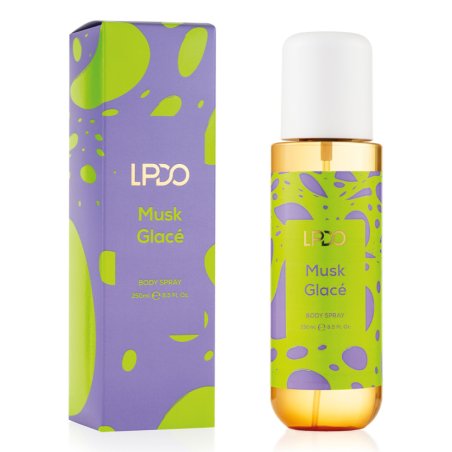 Lpdo Men's Perfume Musk Glac Body Spray 250ml Fresh Energetic Fragrance
