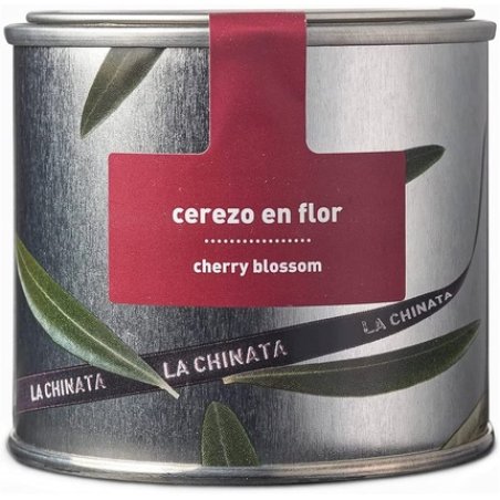 Scented Candle 'Cherry In Flower' Tin - La Chinata 175 Gr