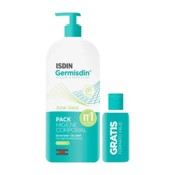 Isdin Isdin Germisdin Aloe Vera Shower Gel Without Soap 1000ml Set 2 Pieces