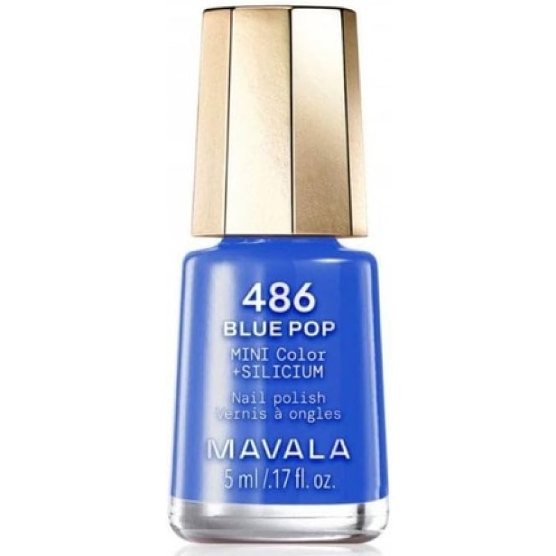 Mini Nail Polish Pop Wave Collection 2025 Blue P