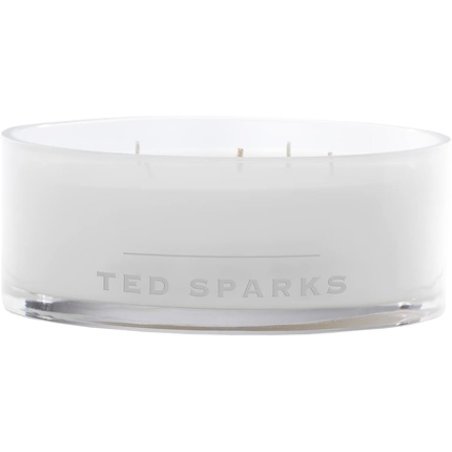 Ted Sparks Balthazar Fresh Linen Scented Candle White Soy Wax 50