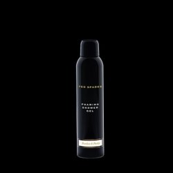Ted Sparks Fresh Linen Black Shower Foam with Bamboo Base