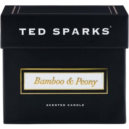 Ted Sparks Imperial Bamboo & Peony Soy Wax Scented Candle 70 Hour Burn Time