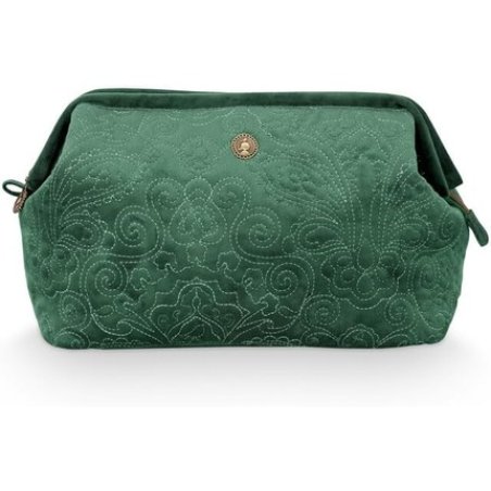 Pip Studio Extra Large Quilted Days Green Cosmetic Bag