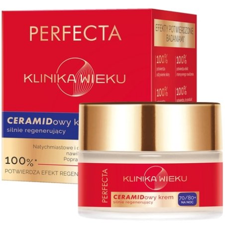 Perfecta Age Clinic Ceramide Night Cream Strongly Regenerating For 7080 50ml
