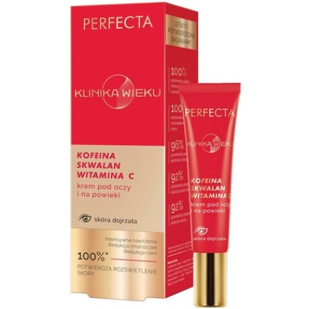Perfecta Age Clinic Eye Cream With Caffeine Squalane And Vitamin C 15ml