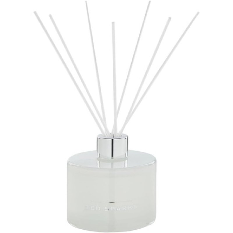 Ted Sparks Fresh Linen Diffuser with 8 Black Fiber Sticks and Perfume Bottles