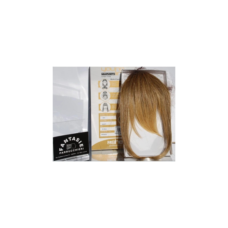 She Medium Blonde Long Bangs