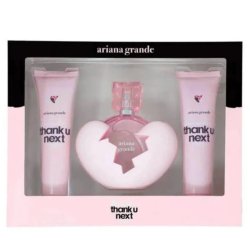 Set Ariana Grande Thank U Next Edp 100ml Body Lotion 100ml Shower Gel 100ml