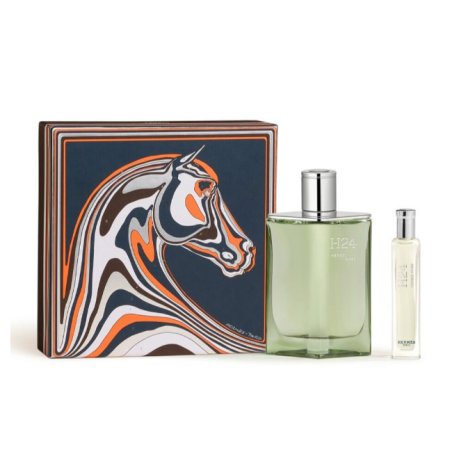 Set Hermes H24 Herbes Vibes, Barbati, Eau De Parfum 100ml Eau De Parfum 15ml