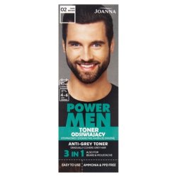 Joanna Power Men Toner 02 Dark Brown 80g Hair Color For Men