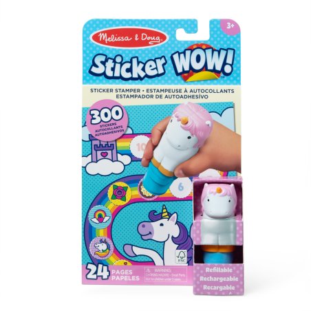 Melissa & Doug - Unicorn With Book & Stickers (806072)
