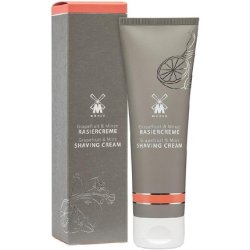 Muhle Grapefruit and Mint Shaving Cream Tube - Creates a Rich Lather