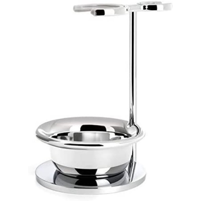 MÜHLE RYTMO Safety Razor 4-Piece Badger Set Steamed Ash