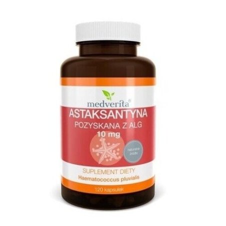 Medverita Astaxanthin from Algae 10mg 120 Capsules