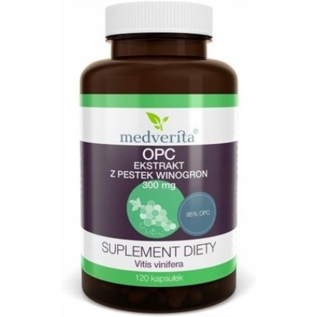 MEDVERITA OPC Grape Seed Extract 300mg - 1 Capsule per Day