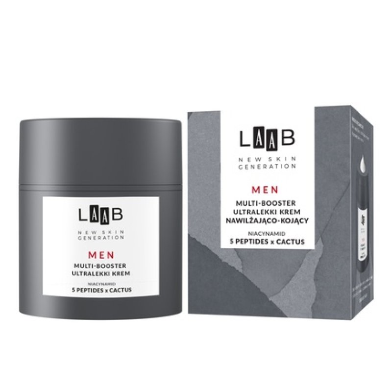 Laab Men Multibooster Ultralight Moisturizing And Soothing Cream 50ml