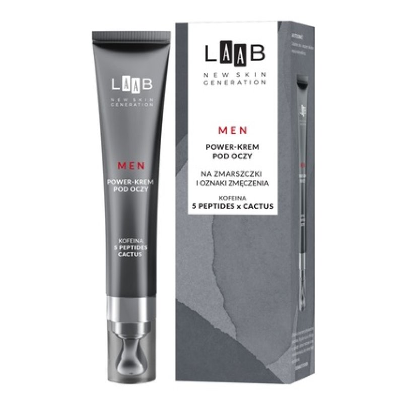 Laab Men Power Eye Cream Against Wrinkles And Signs Of Fatigue 15ml
