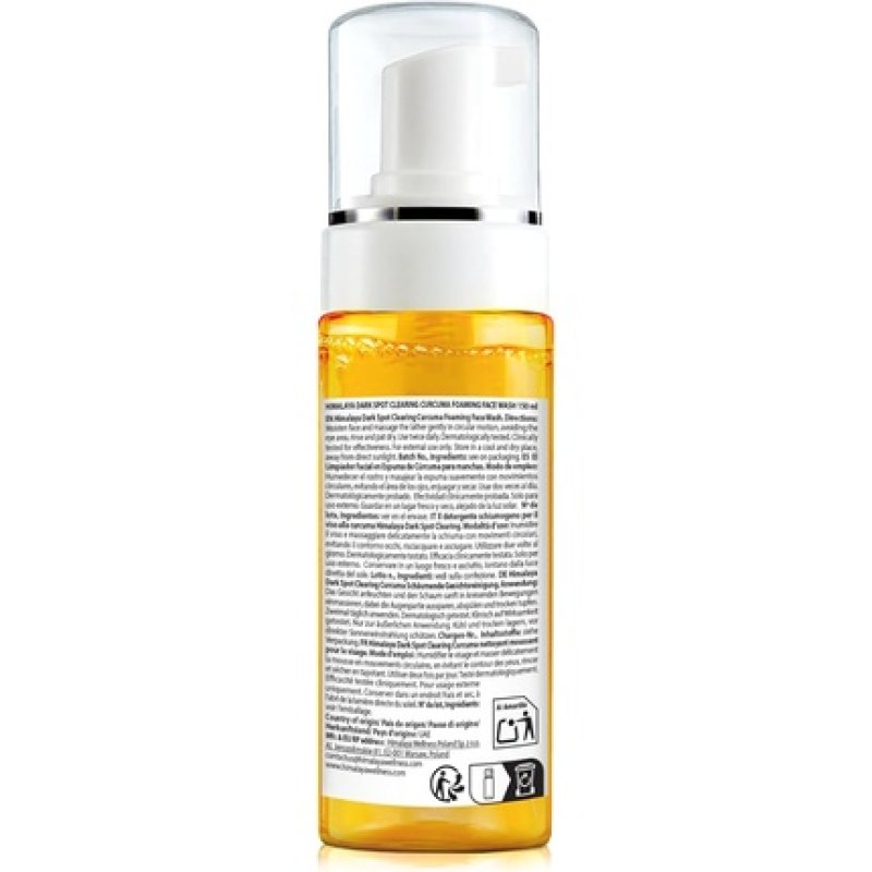 Himalaya Dark Spot Clearing Curcuma Foaming Face Wash 150ml