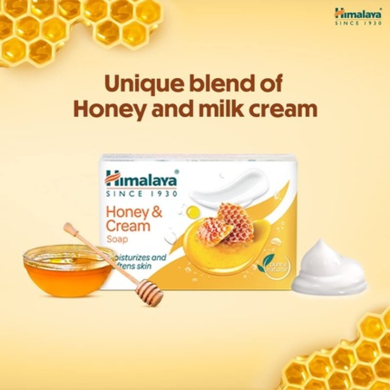 Himalaya Cream and Honey Soap