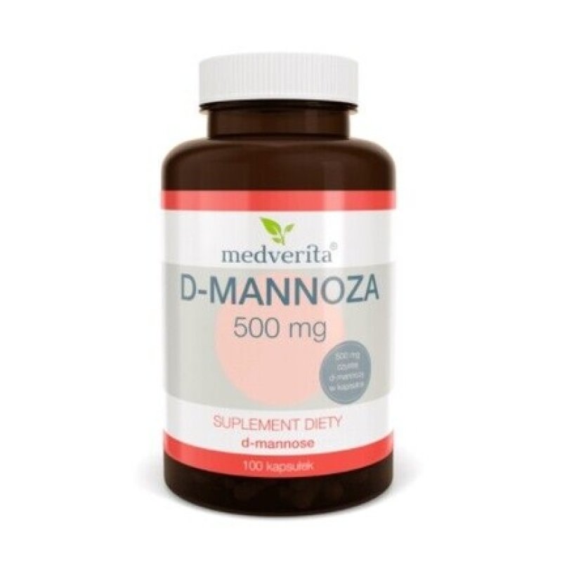 D-Mannose 500mg 100 Capsules
