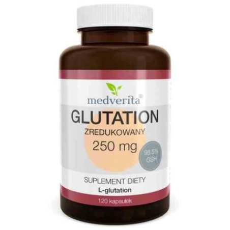 Medverita Glutathione Reduced 250mg 120 Capsules
