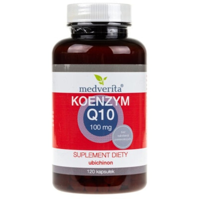 Medverita Coenzyme Q10 Ubiquinone 100mg 120 Capsules