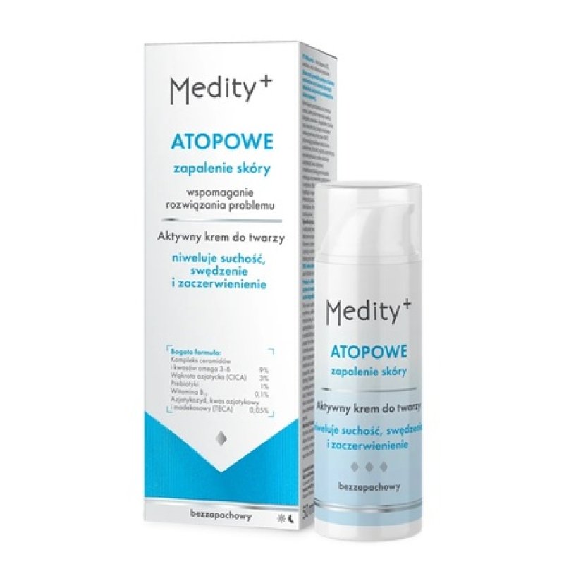 Medity Active Face Cream For Atopic Dermatitis 50ml