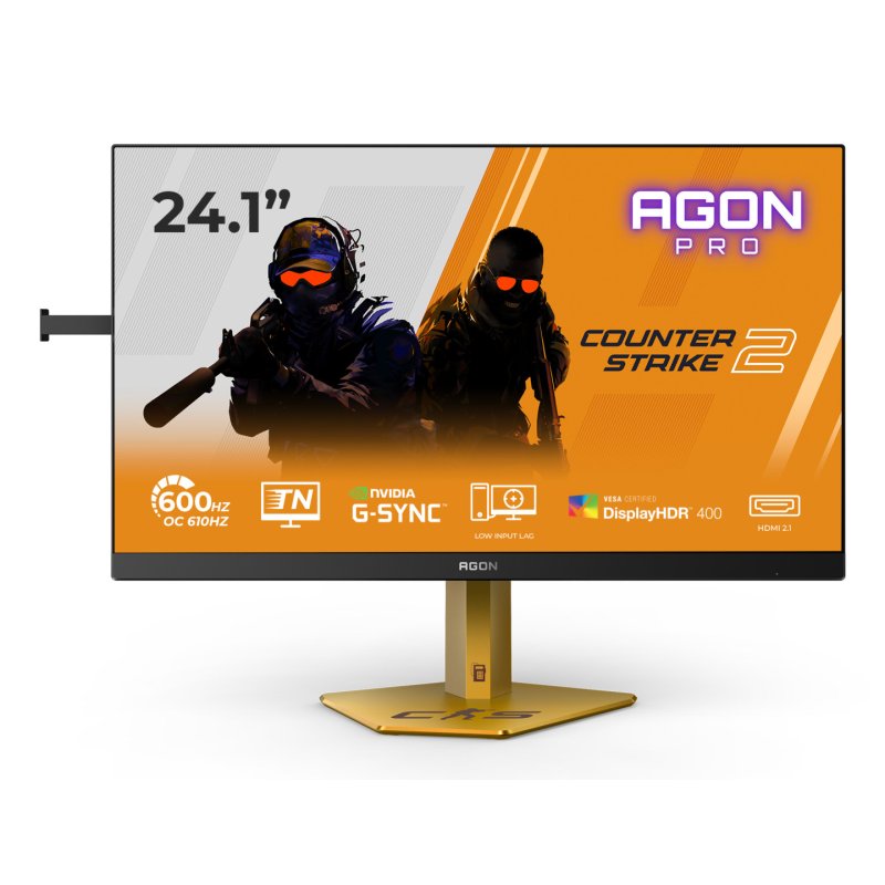 AOC AGON PRO CS24A computer monitor 61.2 cm (24.1") 1920 x 1080 pixels Full HD LED Black