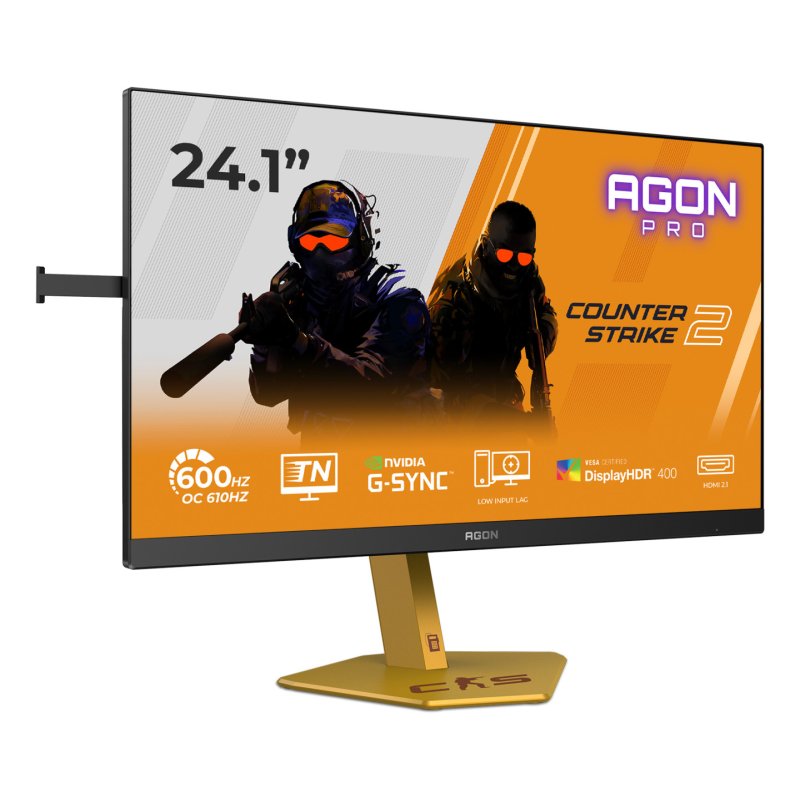AOC AGON PRO CS24A computer monitor 61.2 cm (24.1") 1920 x 1080 pixels Full HD LED Black