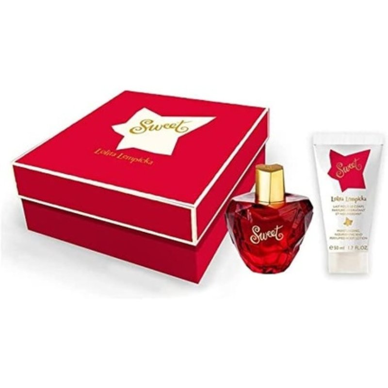 Lolita Lempicka Sweet Gift Set 50ml EDP 75ml Body Lotion