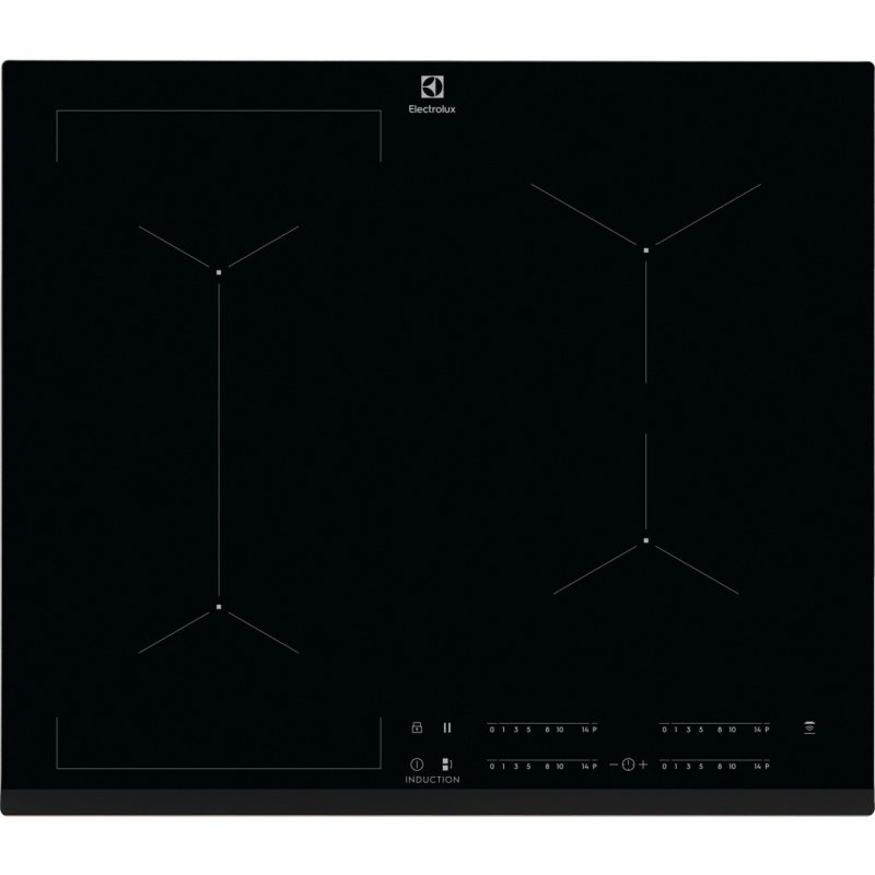 Electrolux 949 492 855 hob Black Built-in 60 cm Zone induction hob 4 zone(s)