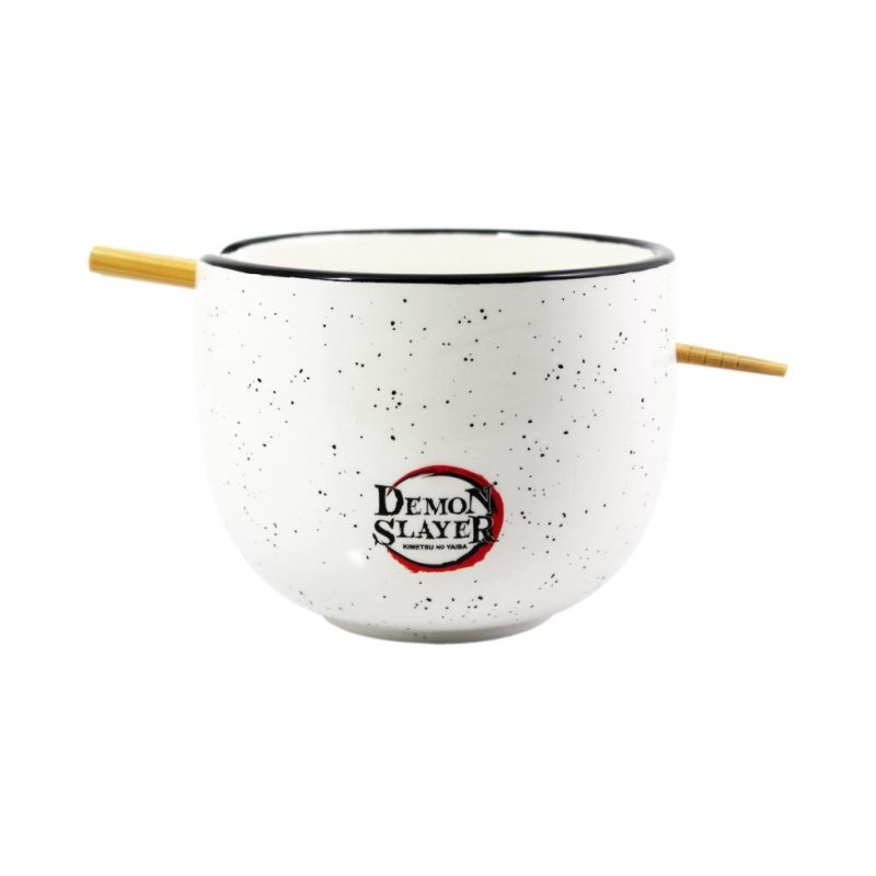 DEMON SLAYER - Bol à Ramen avec Baguette 414ml - Tanjiro