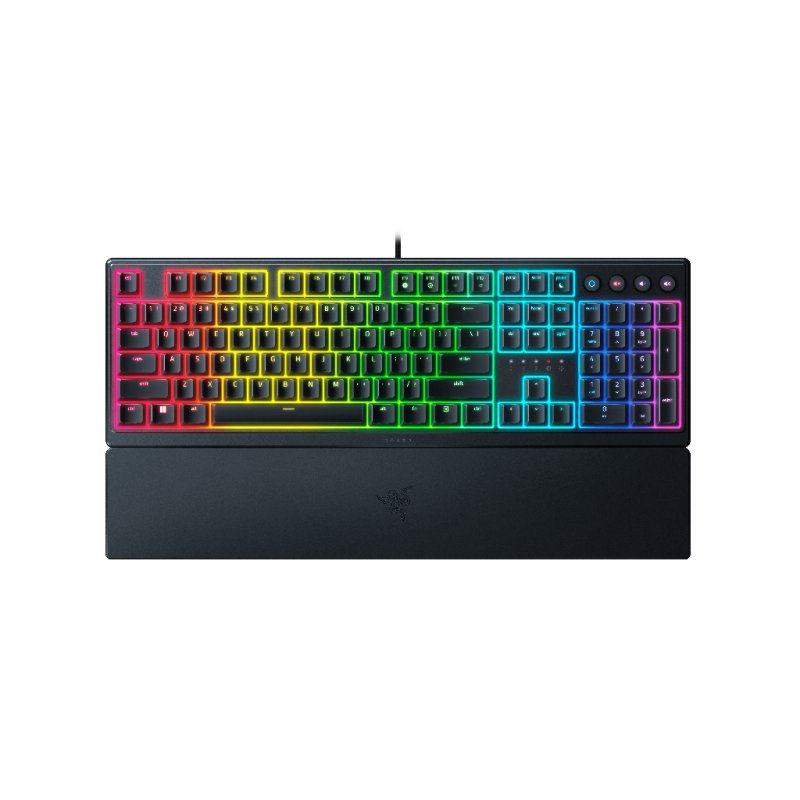 Razer - Ornata V3 - RGB gaming keyboard Nordic - Black