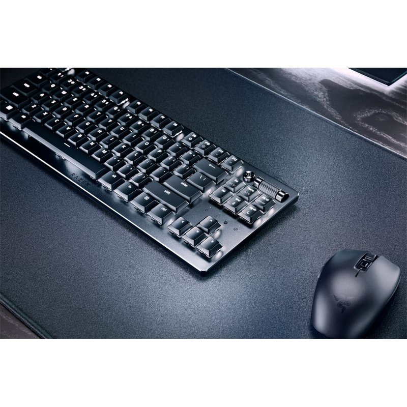 Razer V2 Pro clavier Gaming USB RF Wireless Bluetooth QWERTY Anglais américain Noir