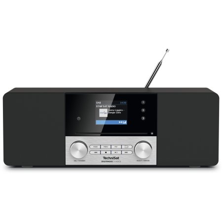 TechniSat DIGITRADIO 3 VOICE Black, Silver
