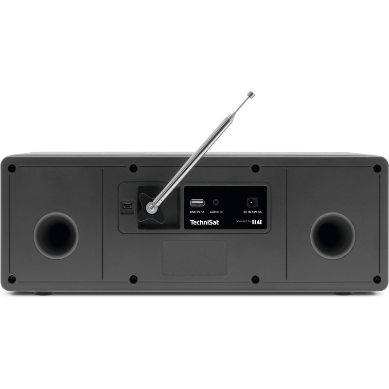 TechniSat DIGITRADIO 3 VOICE Noir, Argent