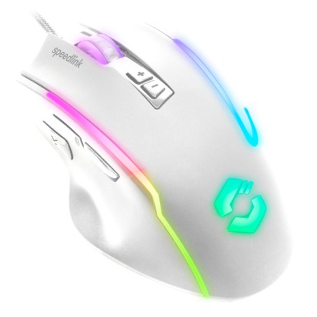 SPEEDLINK SL-680024-WT souris Gaming Droitier USB Type-A Optique 12800 DPI
