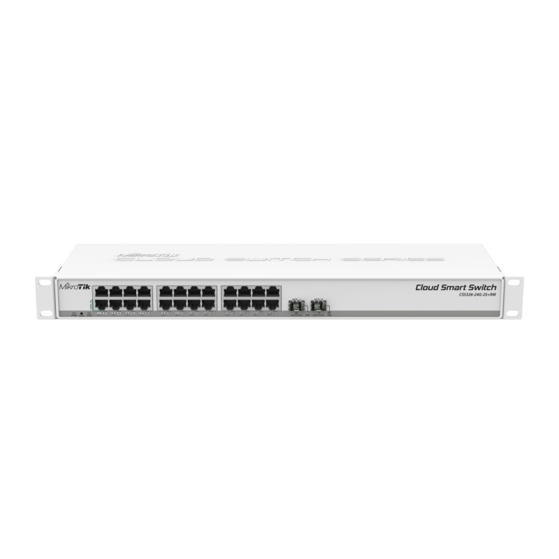 Mikrotik CSS326-24G-2S RM commutateur réseau Géré Gigabit Ethernet (10/100/1000) Connexion Ethernet, supportant