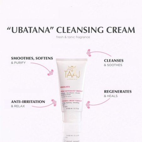Taaj Ubatana Cleansing Cream Himalaya Soap-Free Daily Cleansing Care