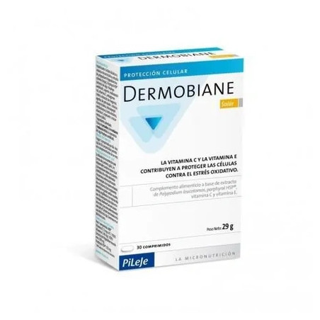 Pileje Dermobiane Solar 30 Tablets Dietary Supplement For Skin Health